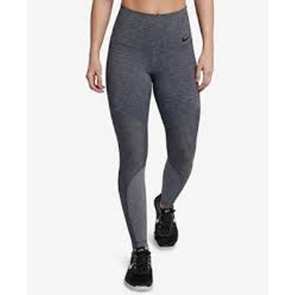 Nike DriFit Gray Leggings for Women - Picture 1 of 12